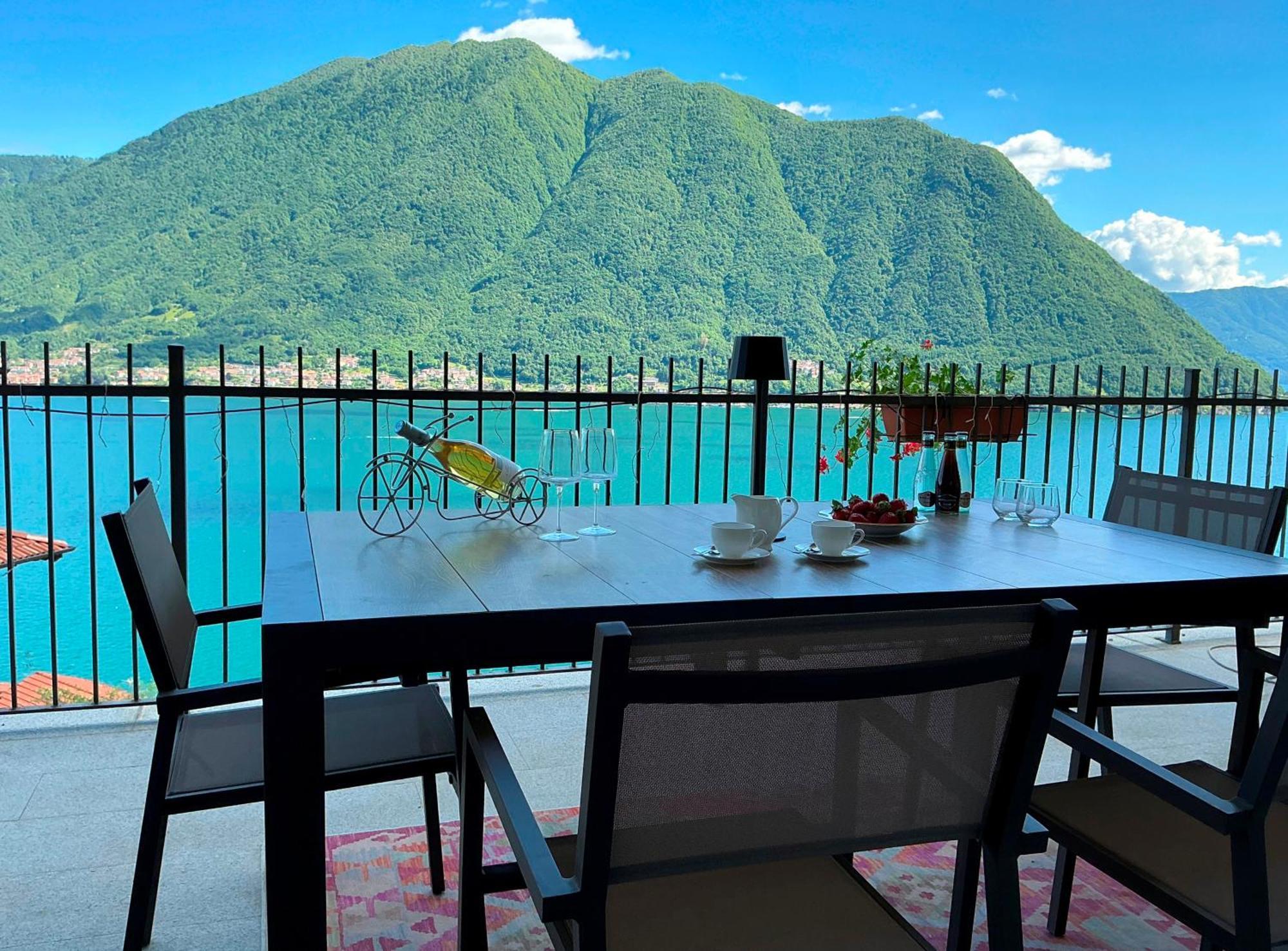Colonno Panoramica Lago Di Como Buitenkant foto